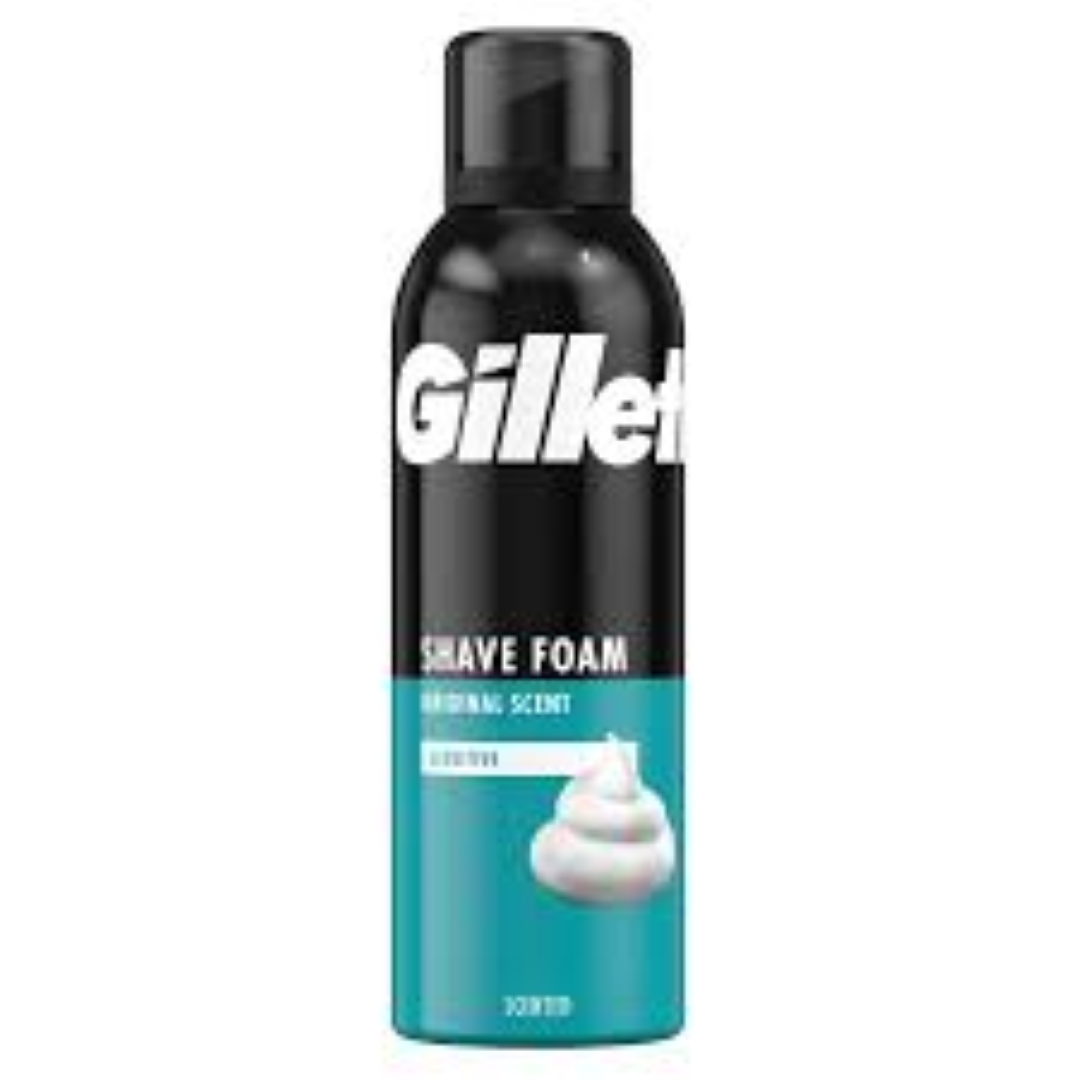GILLETTE SHAVING FOAM SENSITIVE 200ML
